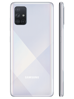 congstar - Samsung Galaxy A71 (weiß - prism crush white)