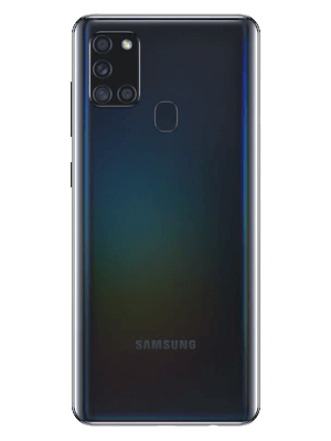 congstar - Samsung Galaxy A21s (schwarz / hinten)