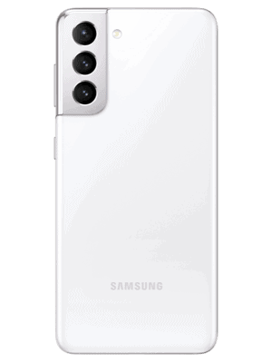 congstar - Samsung Galaxy S21 5G - weiß / phantom white - hinten