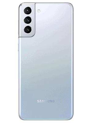 congstar - Samsung Galaxy S21+ 5G - phantom white (weiß) / hinten
