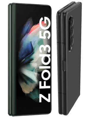 congstar - Samsung Galaxy Z Fold3 5G - zugeklappt / Display außen