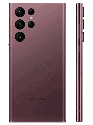 congstar - Samsung Galaxy S22 Ultra 5G - burgundy (burgunder rot)