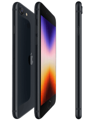 congstar - Apple iPhone SE (2022) - Farbe mitternacht (schwarz)