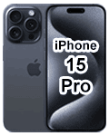 congstar - Apple iPhone 15 Pro (titan blau)
