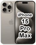 congstar - Apple iPhone 15 Pro Max (titan natur)