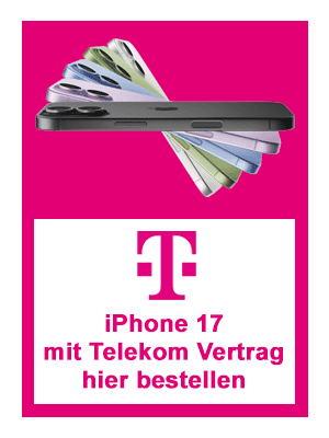 Apple iPhone 17 mit Vertrag von Telekom kaufen