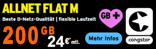 congstar Allnet Flat M Aktion