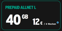 congstar Black Friday Aktion mit Prepaid Allnet L