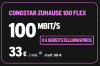 congstar Black Friday Deal mit DSL 100 MBit/s